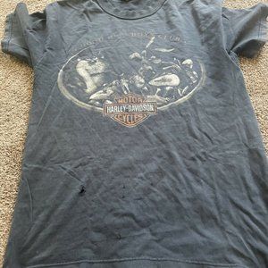 Men's Harley Davidson L Looney Toons "Good Ole Boys" A.D. Farrow T-Shirt Vtg